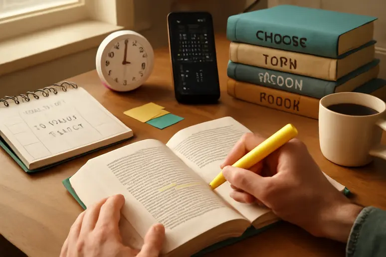 เทคนิคอ่านหนังสือให้จบเล่มแบบมือโปร: 4 เล่ม/เดือน