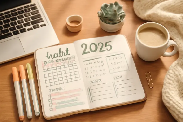 Bullet Journal 2025: เริ่มต้น สร้างแรงบันดาลใจ จัดระเบียบชีวิต